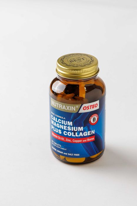 Suyaklar va bo'g'imlar uchun kalsiy kollagen magniy, Nutraxin Osteo