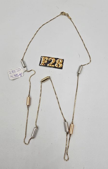 Amanet F28: Lant aur 14k 500 lei/gram C27233 (P)