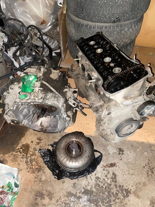 Двигатель с коробкой Камри 30