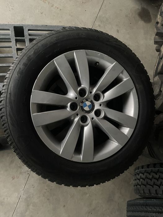 Jante bmw cu anvelope Firestone 225/60R17 Iarna 4buc