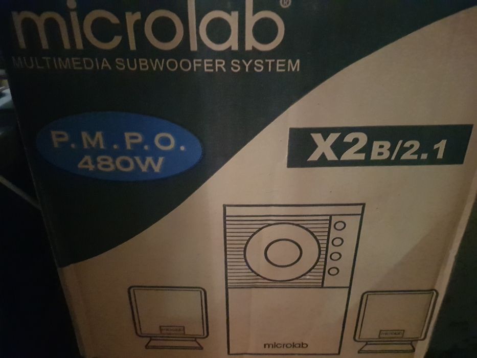 Колонки microlab новые