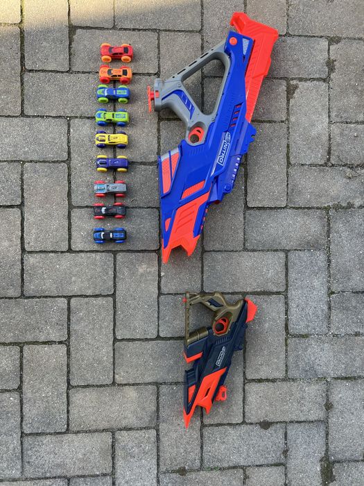 Nerf nitro cu masinute