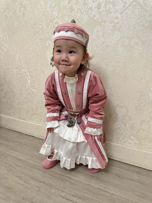 Ұлттық костюм 1-2 жас қыз