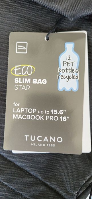 Чанта лаптоп 15,6",  Macbook 16"  Tucano