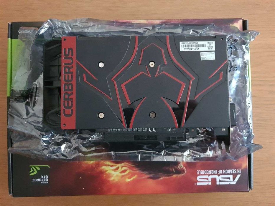 ASUS GTX 1050 Ti Cerberus OC 4GB – Full Box + Factură Negociabil