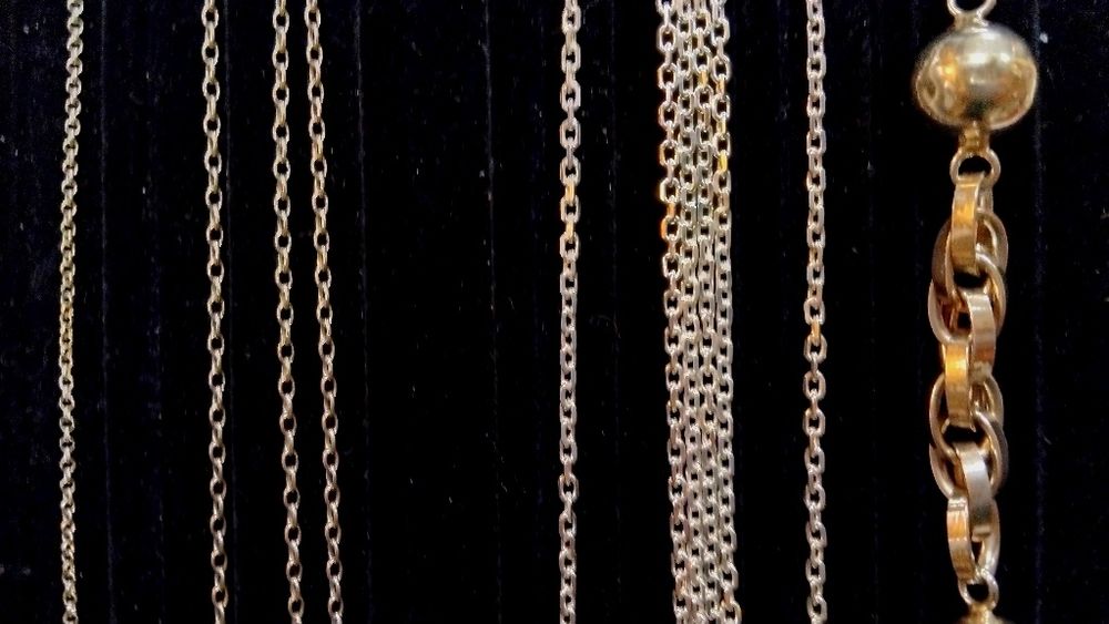 Сребърни синджири, проба 925.