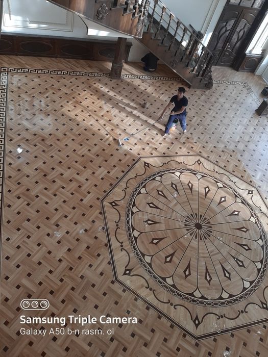 Шлифовка pol паркет ламинат палубни пол