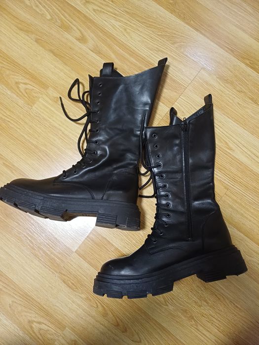 Дамски боти/ботуши естествена кожа