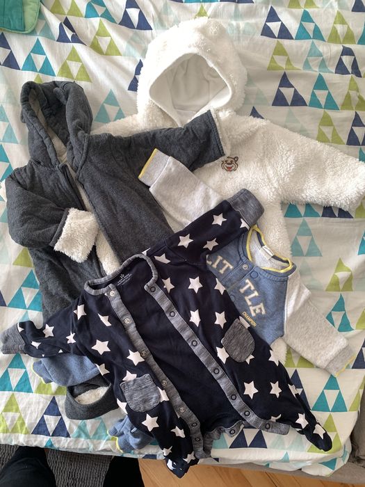 Бебешки гащеризони 0-3 месеца