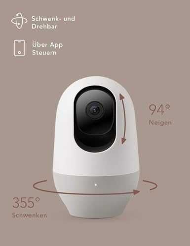 Nooie WiFi baby monitor 360° 1080P с нощно виждане