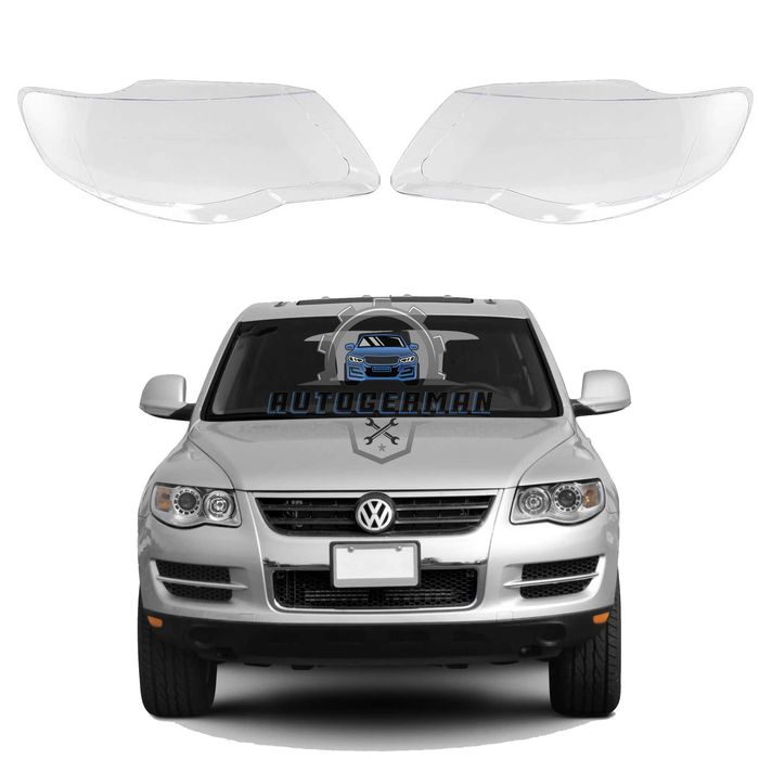 Капаци фарове Volkswagen VW Touareg (08-11) стъкло фар крушки Фолксваген Тоуарег xenon