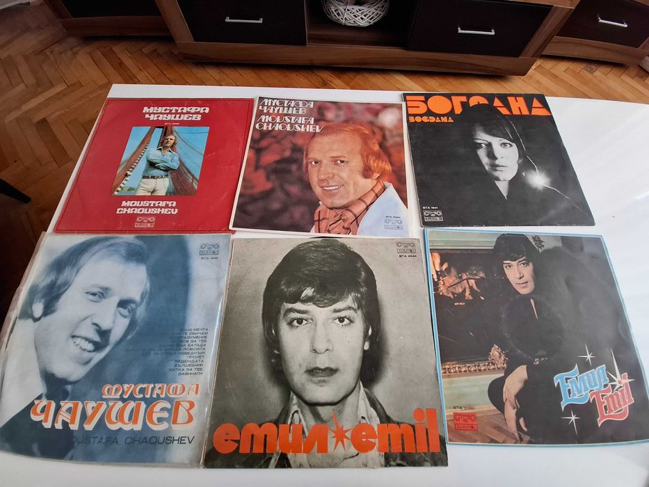 Български и гръцки грамофонни плочи