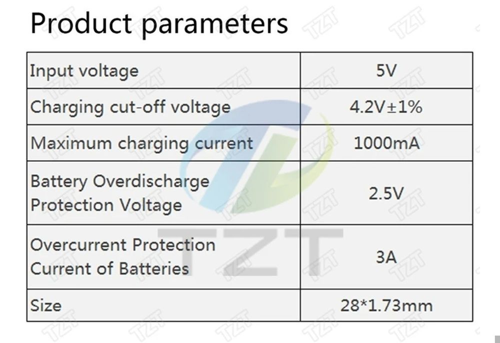 Плата зарядки 5В-1А