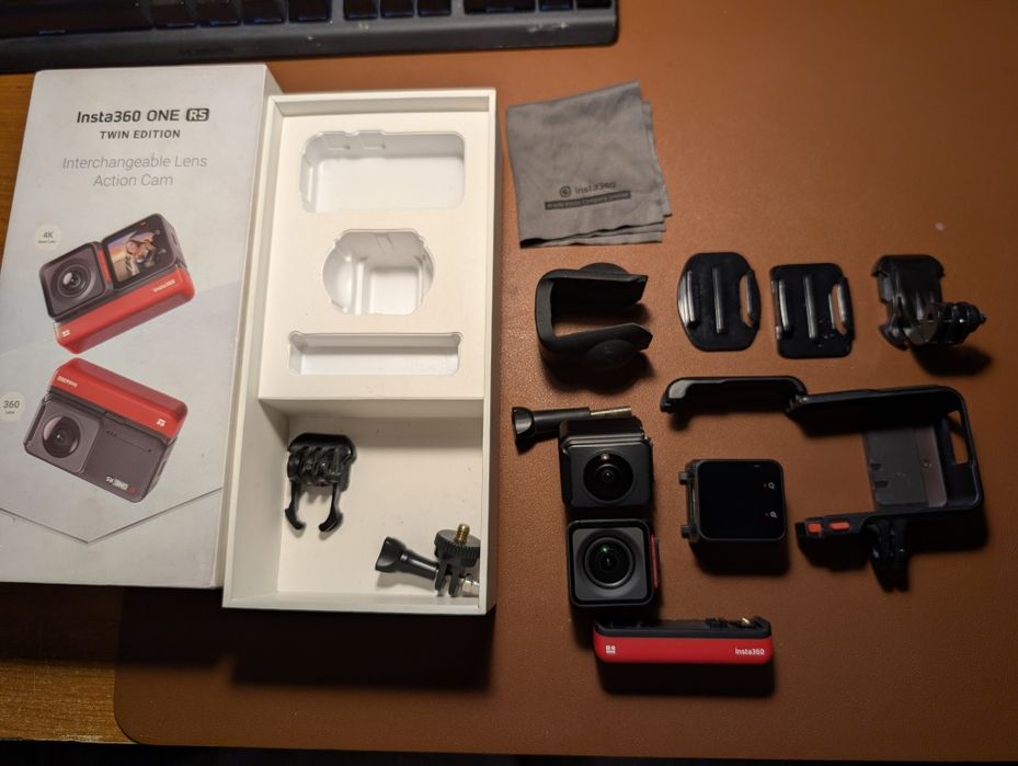 Экшен камера insta 360 one rs twin edition