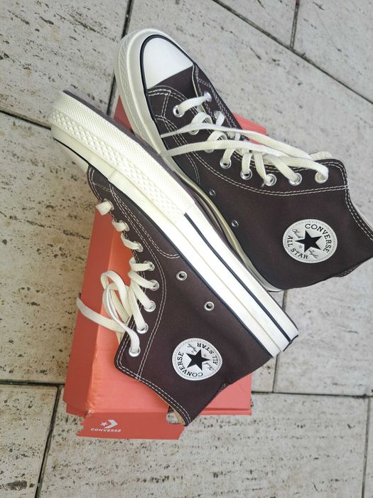 Converse inalti  Chuck 70 Canvas Maro