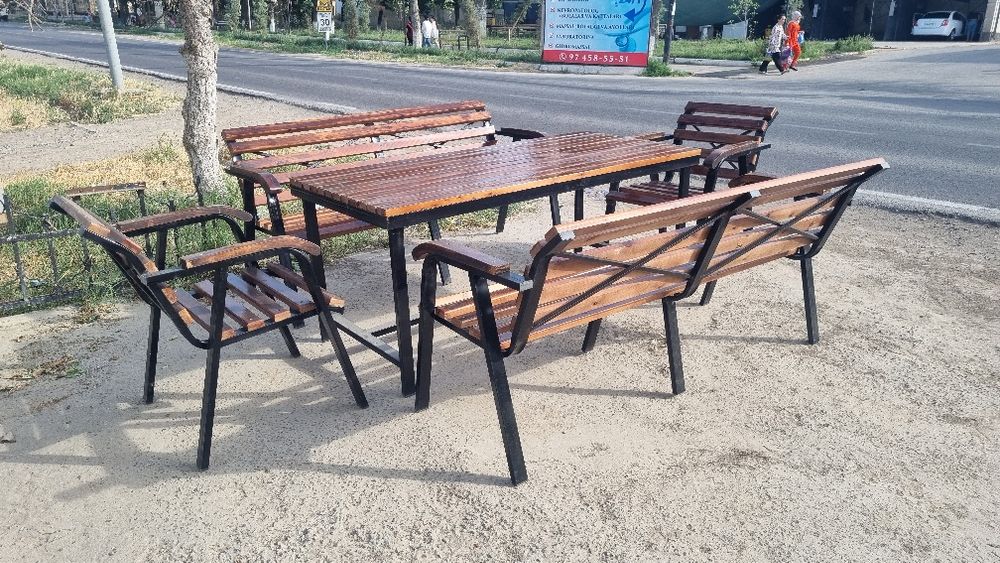 Дачный Скамейка Лавка ишлаб чикарамиз.