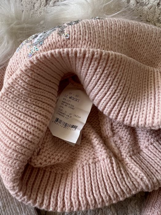 Шапка шарф для девочек