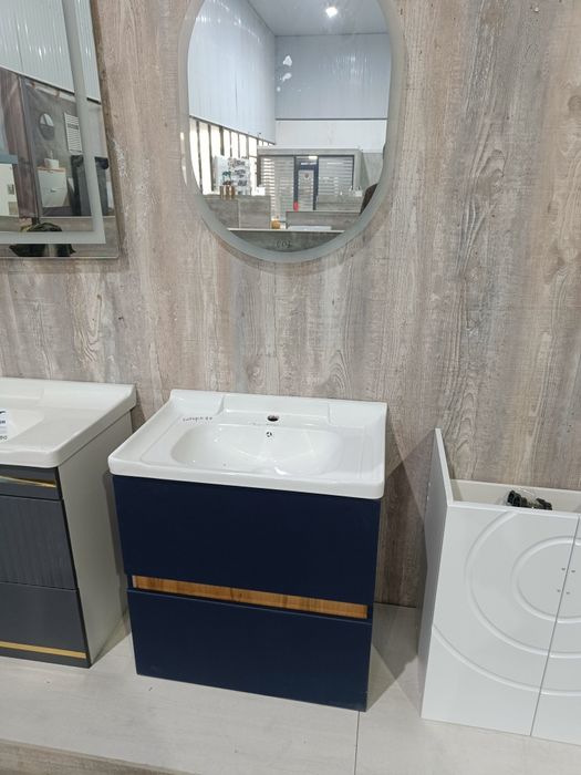 Тумба унитаз зеркало комплект