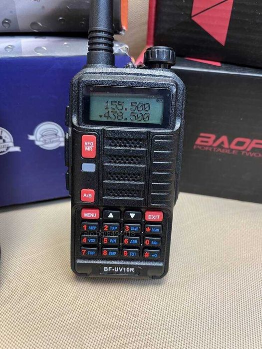 Мощна Радиостанция Baofeng BF UV10R 10W Walkie Talkie VHF UHF Transceiver