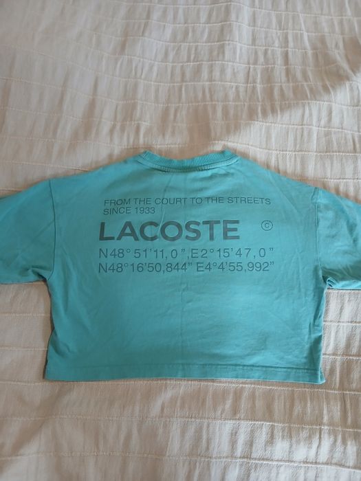 Къса тениска Lacoste XS
