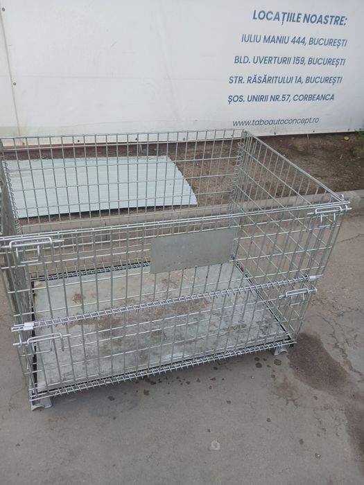 Box paleți metalice