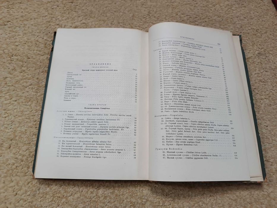 1936 Млекопитающие Семиречья