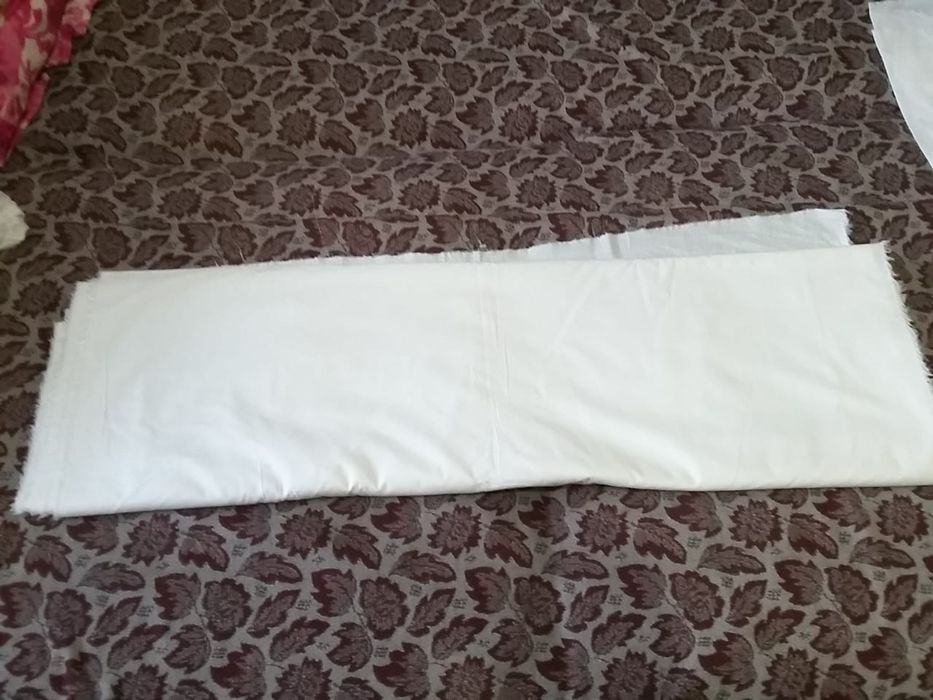 Продам ткань  белую