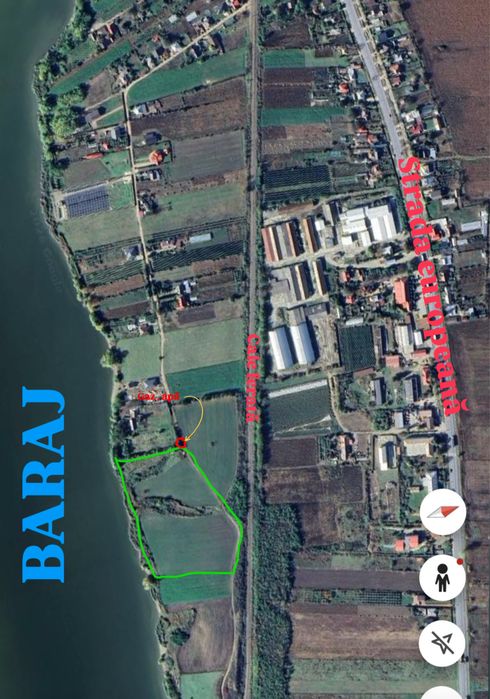 Vand teren extravilan Budăi . 21482 mp