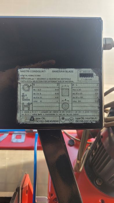 fierastrau banda masina taiat profile fier debitat teava otel