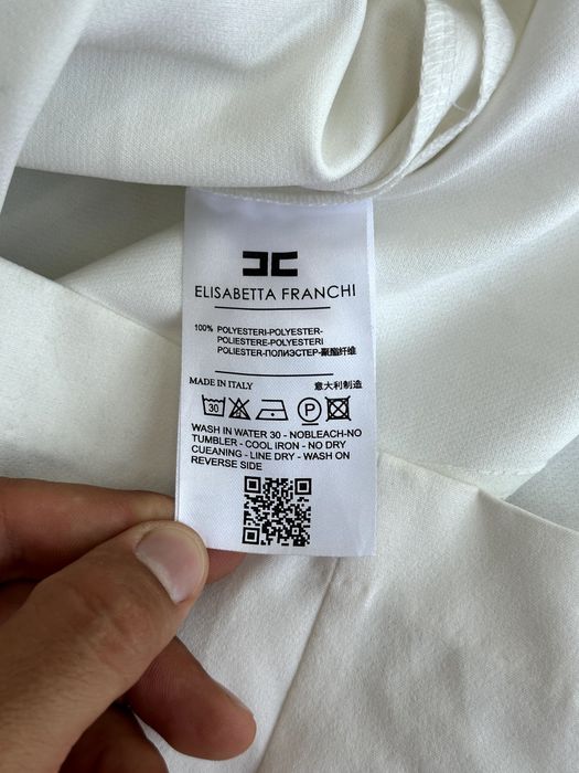 Рокля-сако Elisabetta Franchi (Made in Italy) - размер L, Отлично състояние / Оригинал