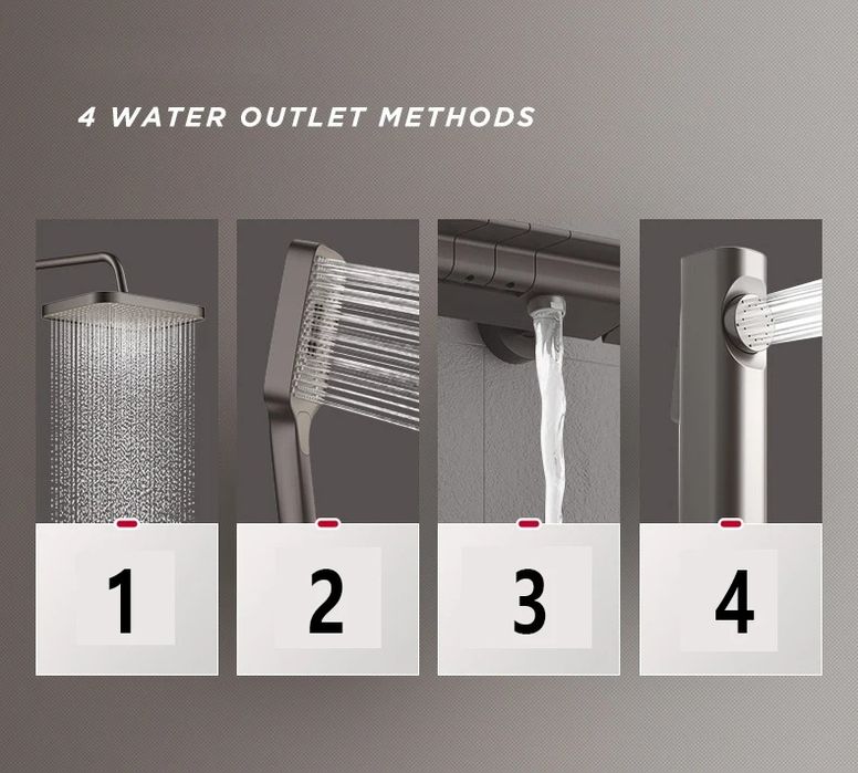 Set duș complet multifuncțional – design modern, calitate superioară