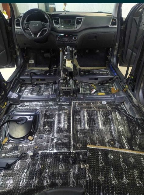 Шумоизоляция автомобиля 2 мм