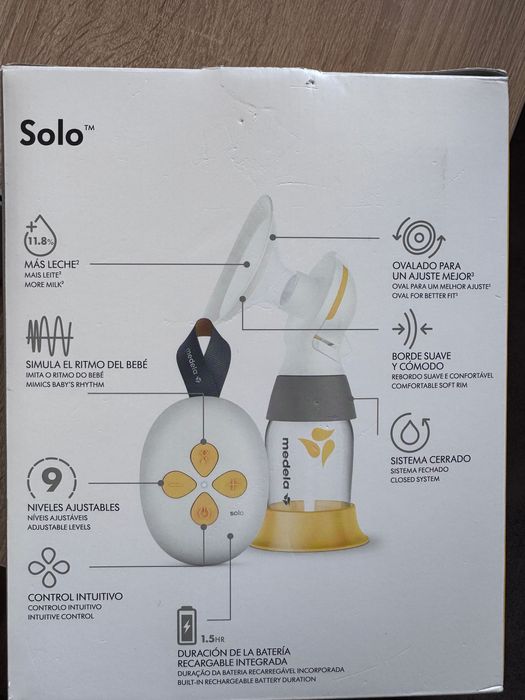 Електрическа двуфазна помпа за кърма Medela - Solo