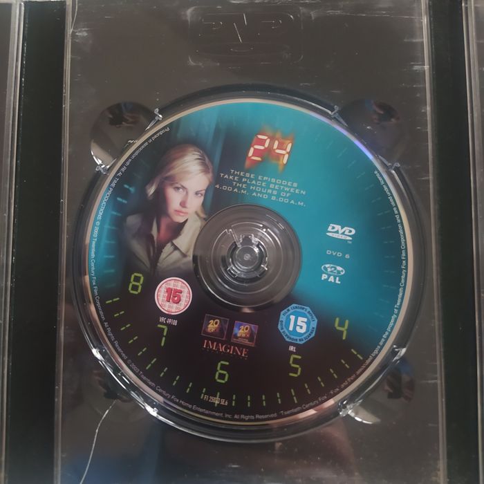 DVD 24 сериал Втори сезон 7 диска