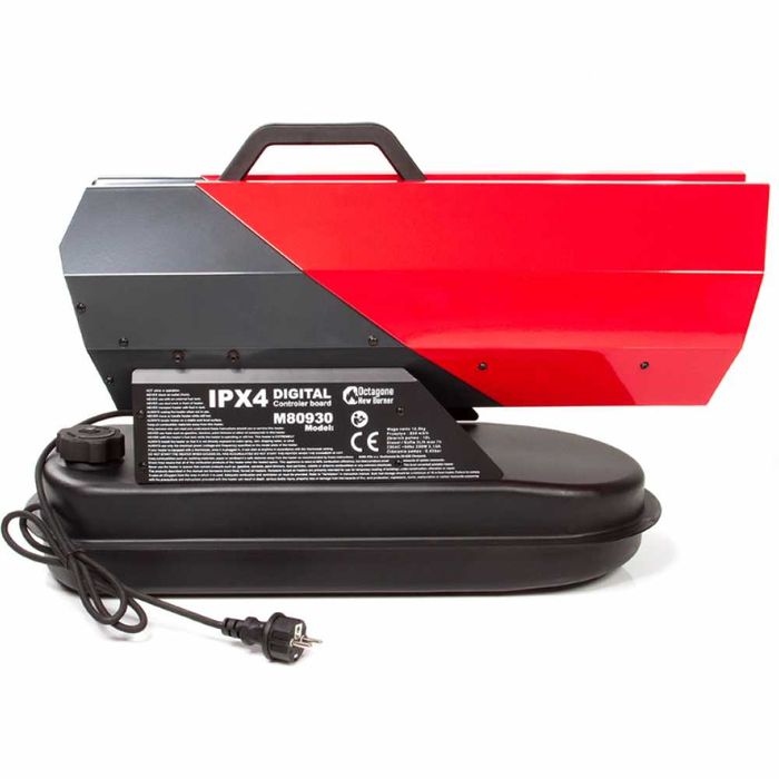 Дизелов нагревател калорифер 30kW 12 литра термостат регулатор Mar-Pol