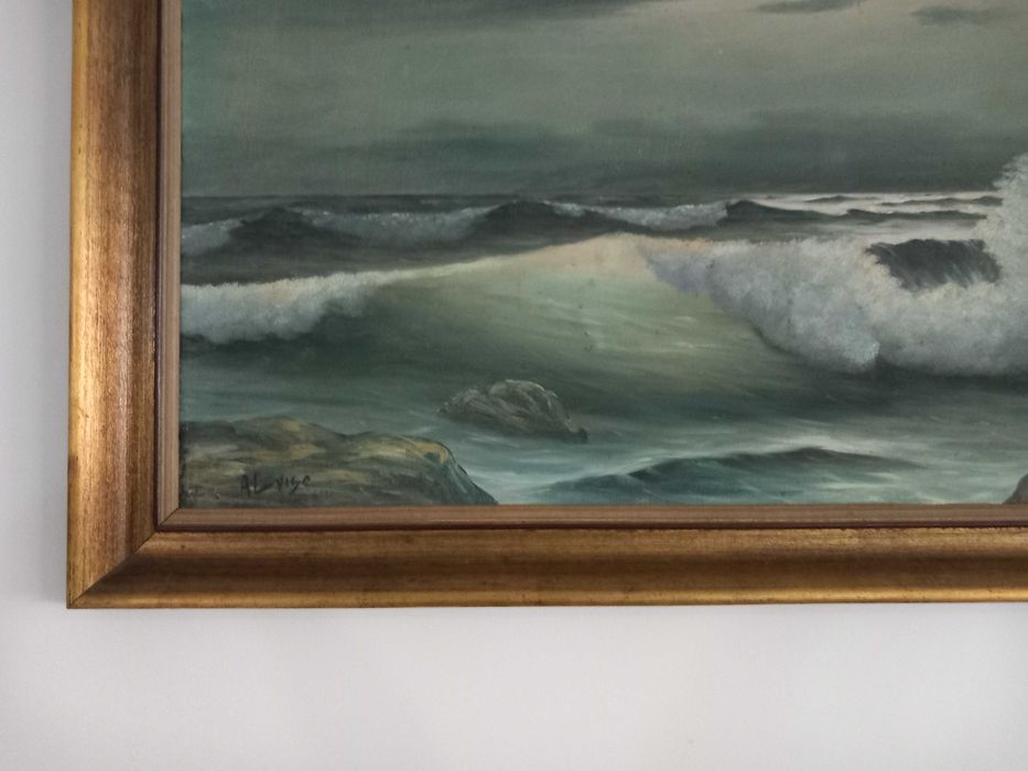 огромна картина масло на платно