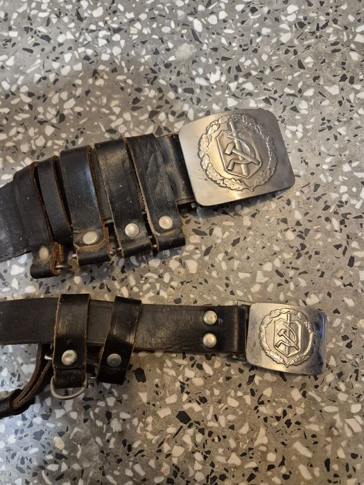 Милиционерска фуражка + соц колани за кобур + шуба