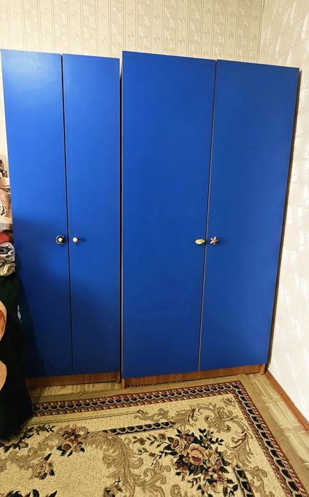 Детский гарнитур с письменным столом и шкафами