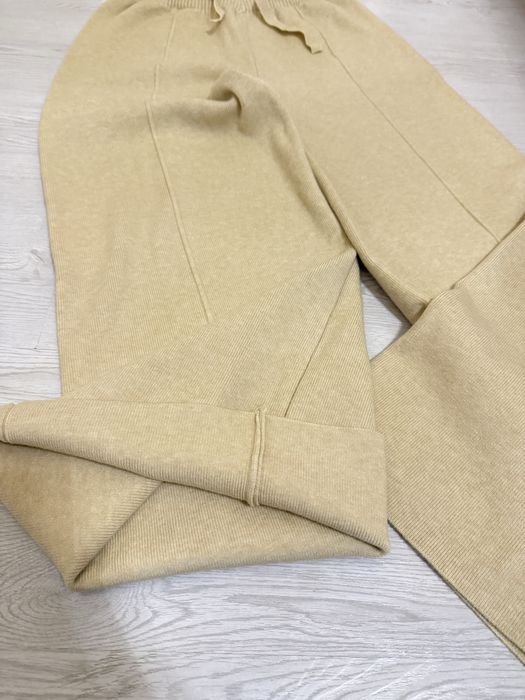 Новые женские широкие штаны из шерсти