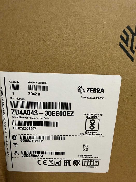 Imprimanta de etichete Zebra ZD421T, DT, TT, 203DPI, USB