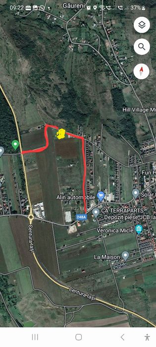 Vând Teren 975m  Intravilan Miroslava