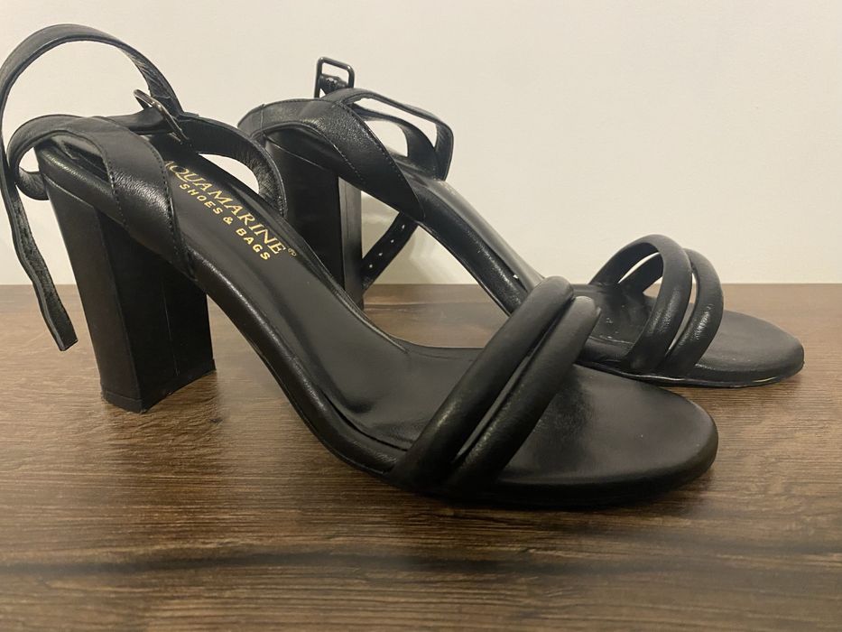 Черни сандали Aquamarine