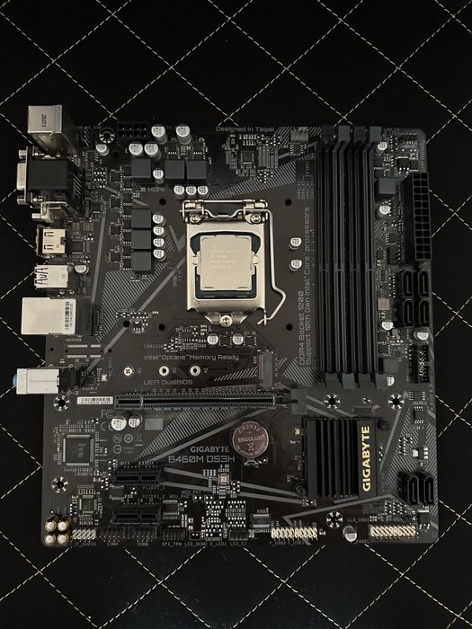 Intel i5 10400f, b460m ds3h