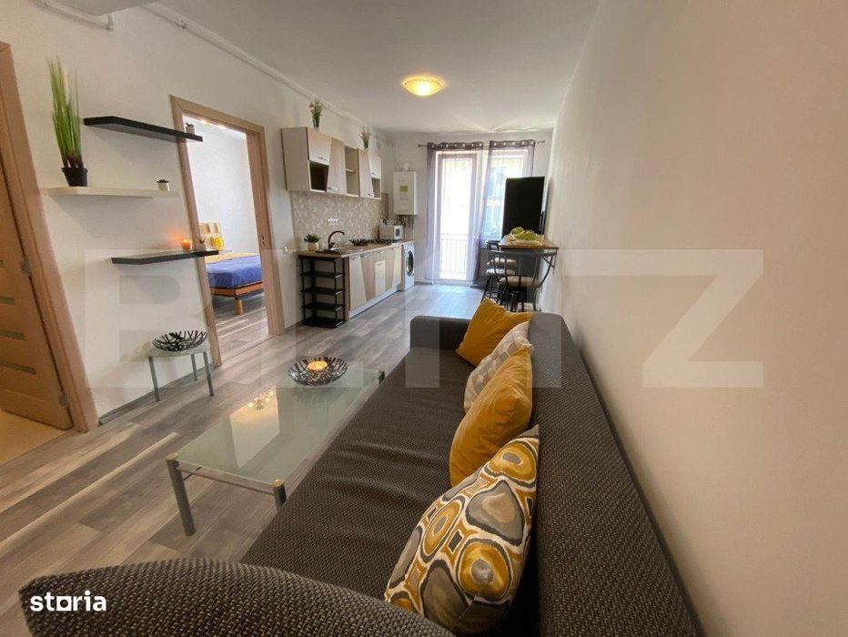 Apartament 2 camere cochet, parcare subterana, lift, 40 mp, Zona Terra