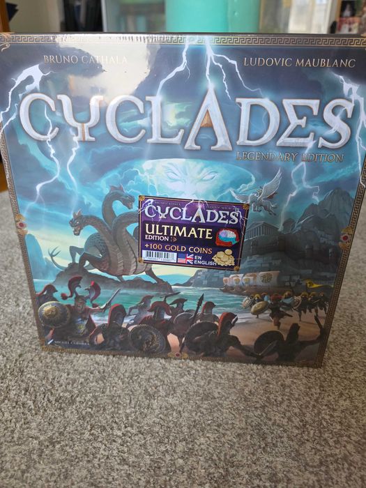 Joc de Societate Boardgame Cyclades Legendary Ultimate Edition + Gold Coins
