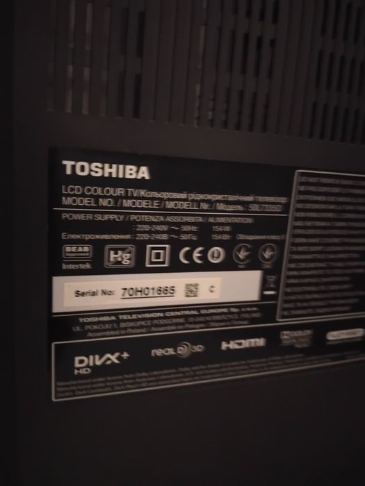 Toshiba LCD 50''