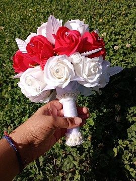 Buchet din trandafiri de săpun