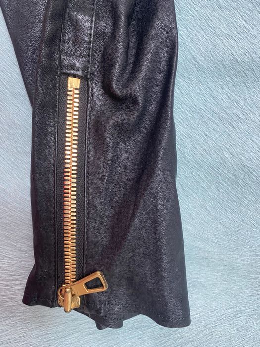 Balmain for H&M-Pantaloni piele naturală