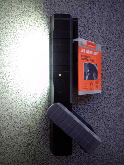 Lanterna+lampa de lucru Werckmann,2 in 1, reincarcabila