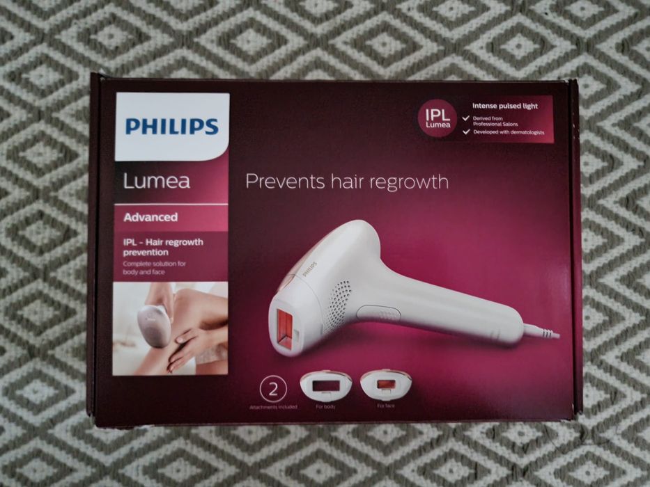 Vand epilator IPL philips lumea